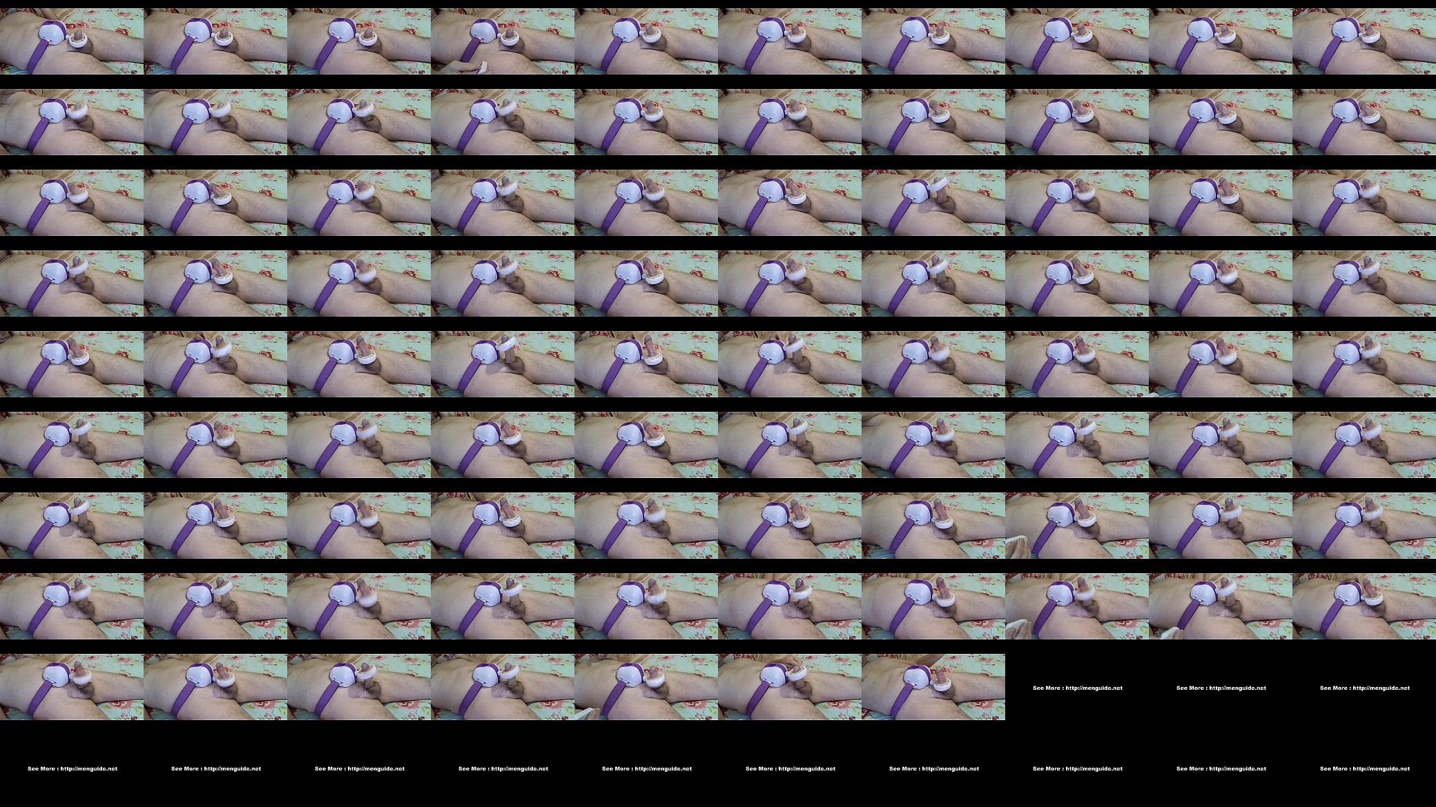 Masturbation with sex toy in bed 预览图