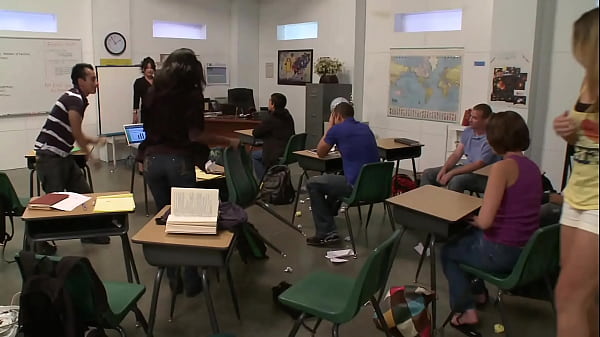 Sophia Lomeli Lets Her Hunky Student Earn Some Extra Credit