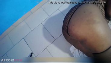 Tall black prostitute friend with a big donk got fingered
