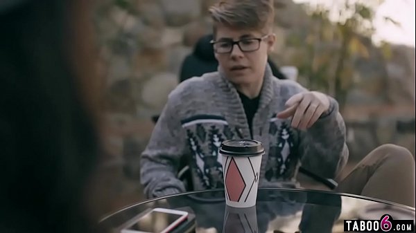 Tinder date threesome fuck with a busty blonde sexdoll