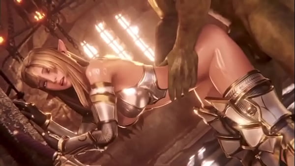 Elfe Chaude Se Fait Baiser Et Creampied Par Orc