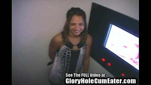 Sexy Latina Slurping Down Perverts Dicks At A Tampa Gloryhole