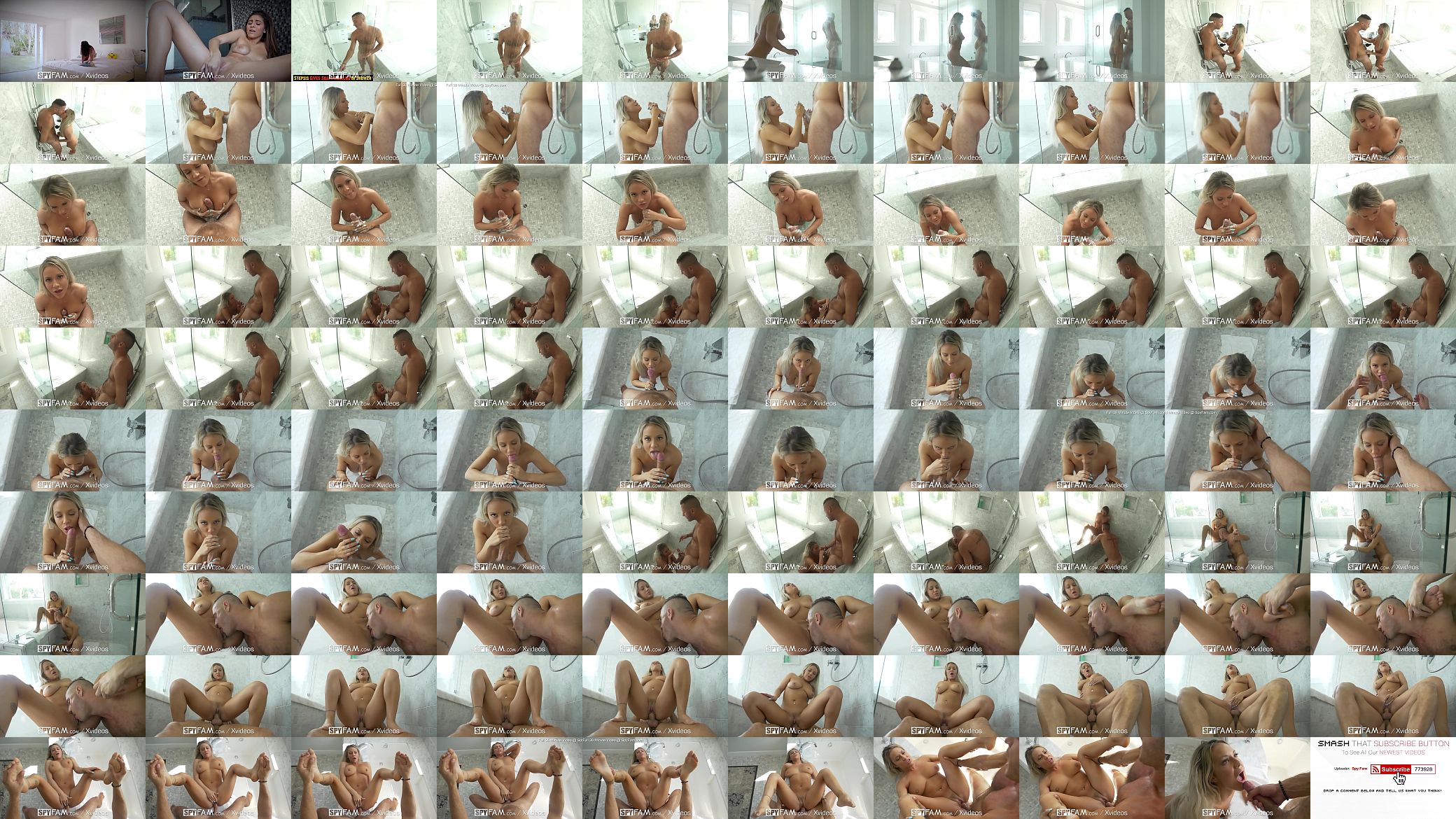 SPYFAM ROUGH shower fuck with BIG TIT blonde 预览图