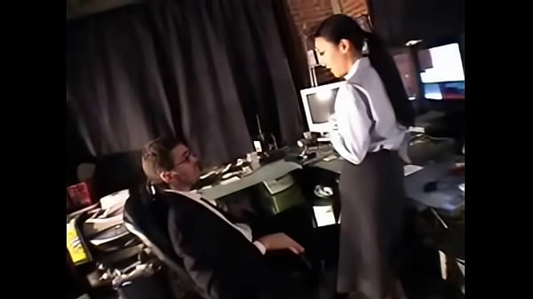 Asian Secretary Gets What She Deserves