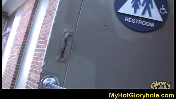 Gloryhole Porn - Beautiful girl sucking white cock 28