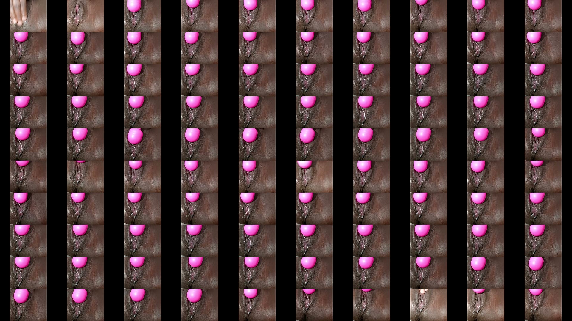 Hot Ebony Squirts Creamy Pussy All Over. 预览图