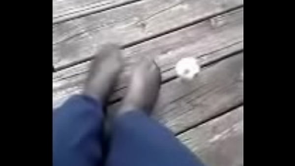 Foot Soccer With Black Nylon Stockings 1