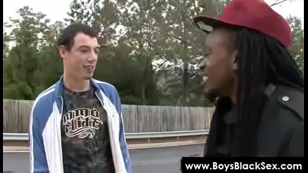 Blacks Thugs Breaking Down Sissy White Boys Har...