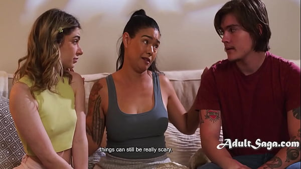 Horror Movie Haunts, Step Mom's Tits Save the Day - Dana Vespoli, Tyler Cruise, Demi Hawks