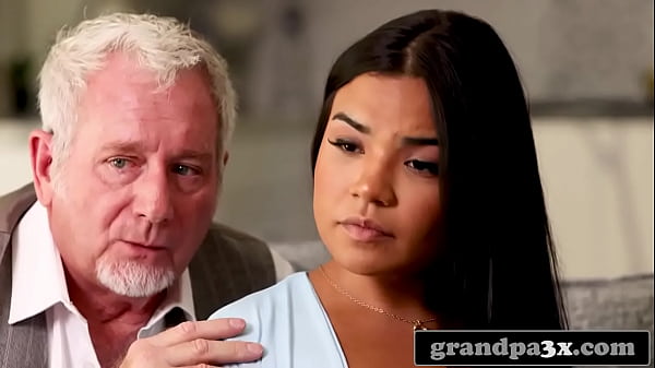 Kinky Old Dude Teaches His Exotic Stepgranddaughter Casting Couch Mentality