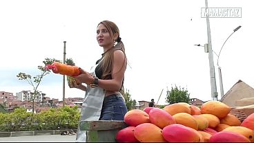 Latina Fruit Vendor Approached Outdoors, She Agrees to Leave With Him... What Happens Next Is Wild