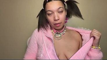 Ahegao Stepdaughter Loves Practicing DeepThroating Cock For Older Men Thumbnail