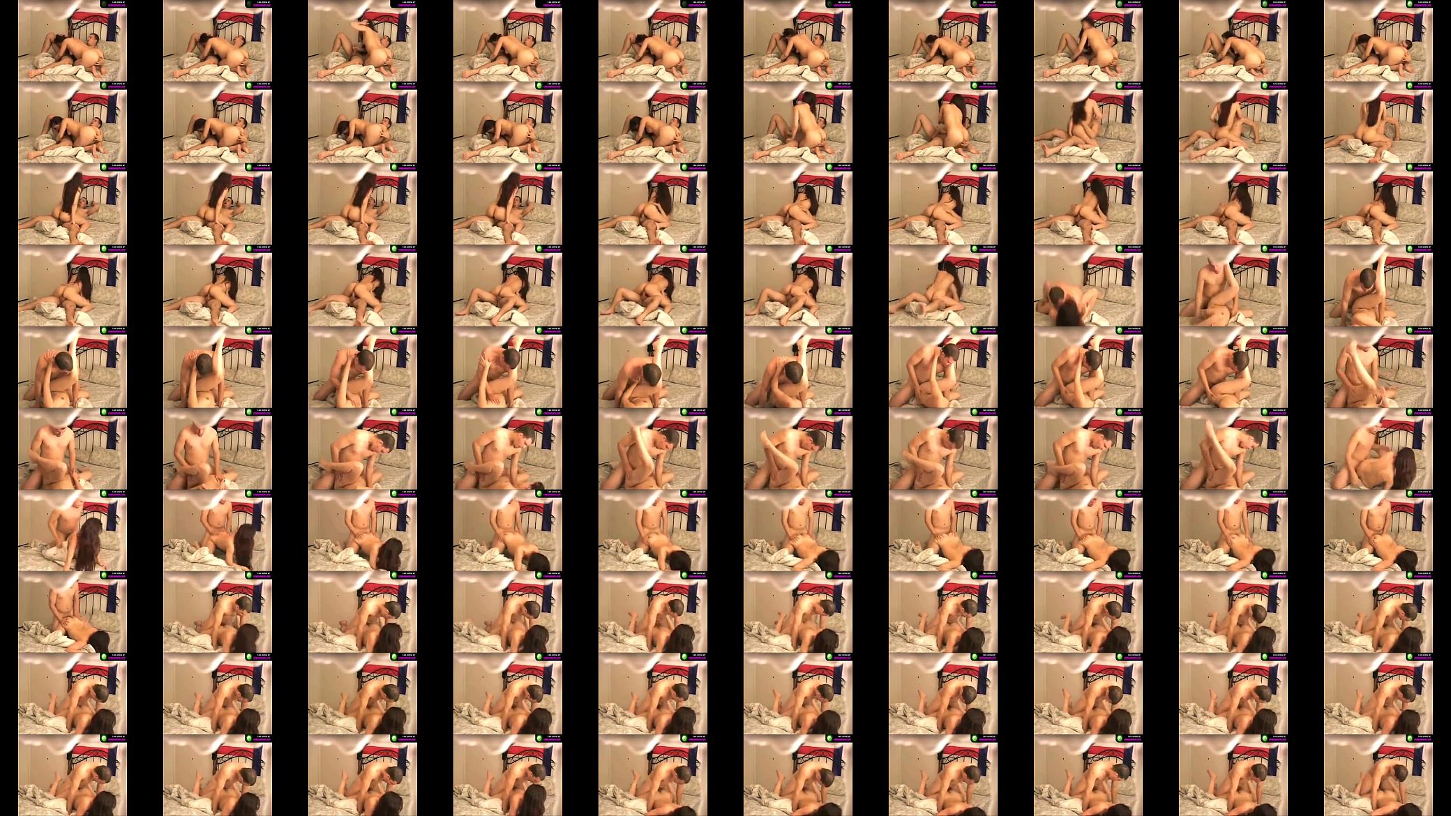 Filmed secretly in bedroom on webcam 预览图