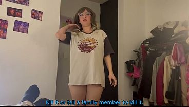 (FULL VIDEO)Step-sister is terrified of a spider so she sneaks into my bed... then THIS happened