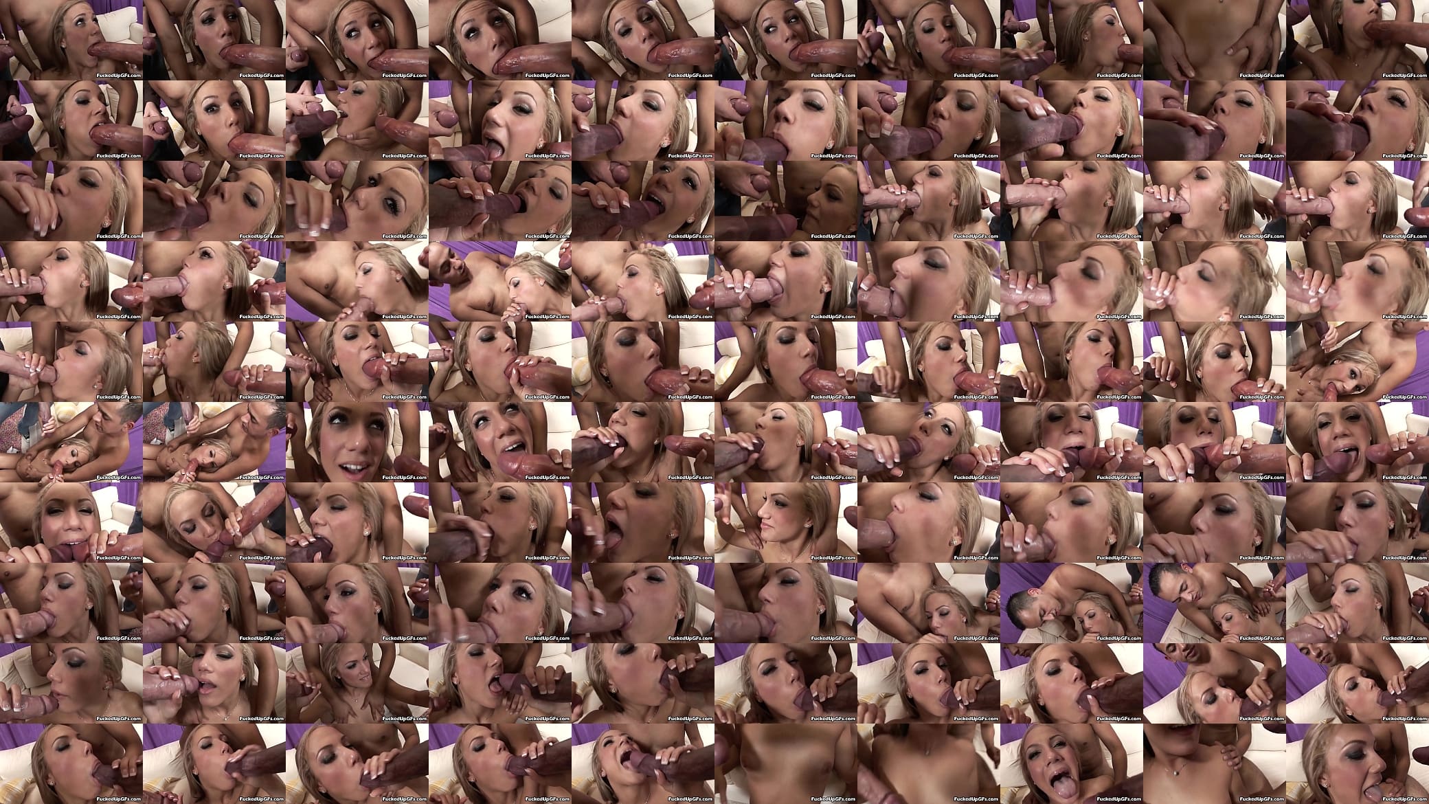 Kara Novak Surrounded By Cocks 预览图