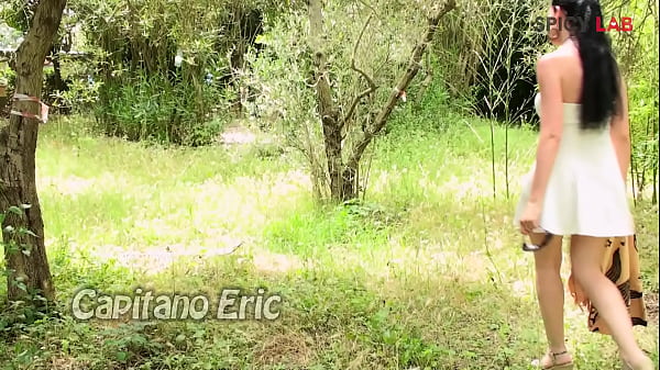 Rough sex when awakening in the woods