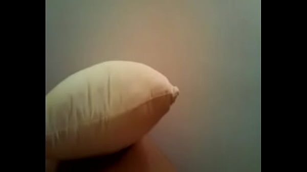 Young guy fucking a pillow