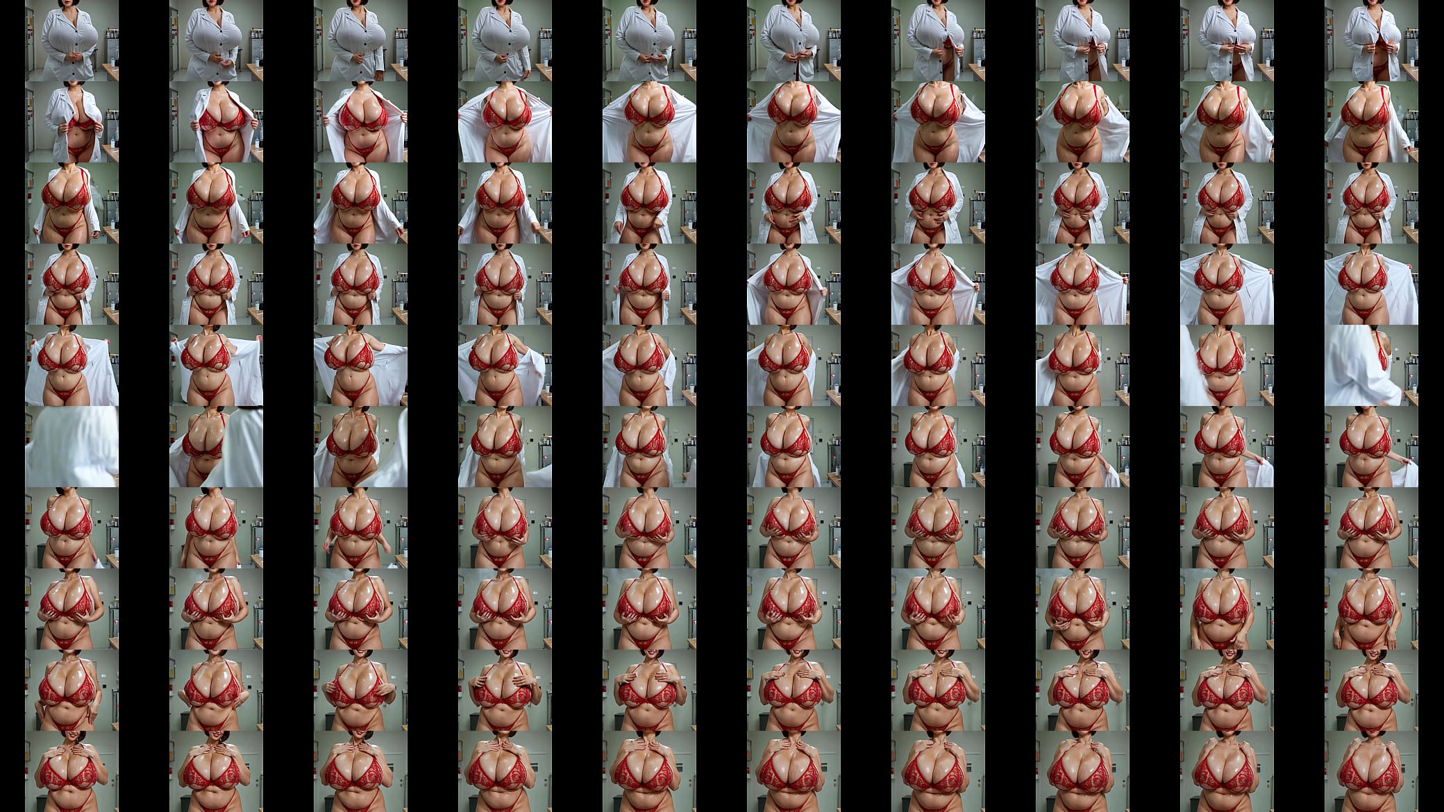 Japanese BBW animation preview (AI Generated) 预览图