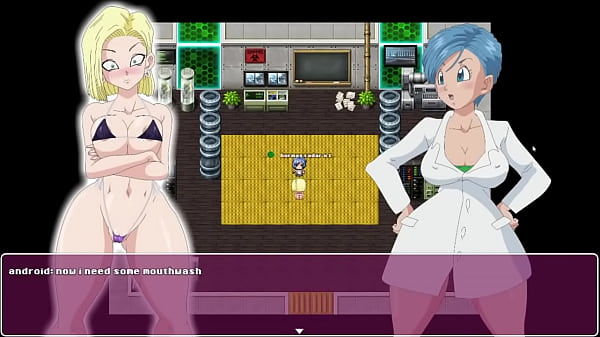 Android 18 slutty sex with Trunks using wet deep pussy dragon ball xxx - android quest for the ball