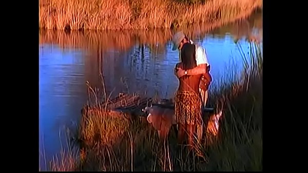 Classic white stud gets BJ from African slut Eva then fucks her pussy