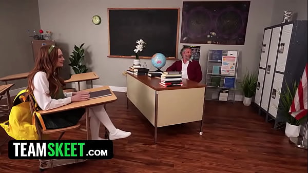 Catholic Girl's Dirty Secret: Teacher's Hands-On Sex Education and Throat Fucking