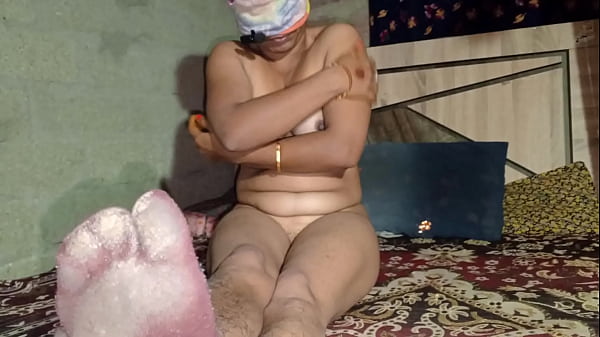 Desi girl friend gar par pela