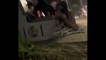 The hot celebrity from Campinas giving me a blowjob in the middle of the street. Check out all our videos on RED.