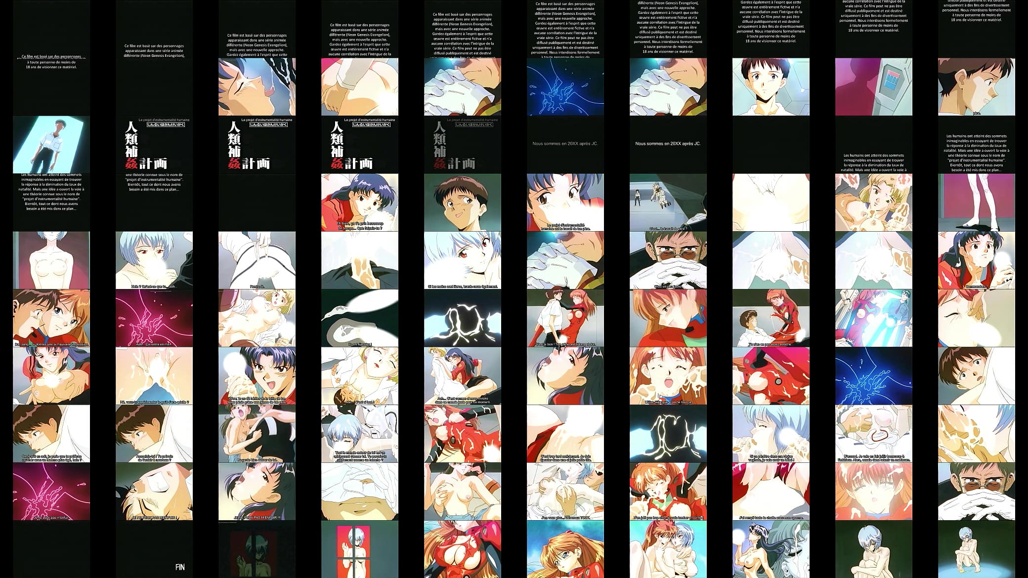 Neon Genesis Evangelion Le projet d&#039;instrumentalit&eacute; humaine vostfr 1080p 预览图
