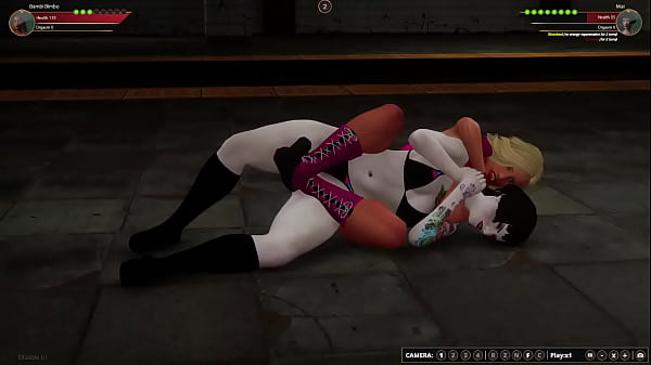 Bambi Bimbo VS Mai (Naked Fighter 3D)