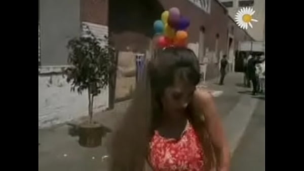 undressing in the street
