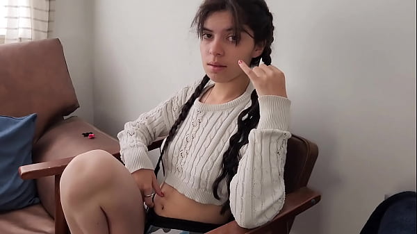 Download Video - Fucked for money&comma; Hermosa strips naked and fucks for money