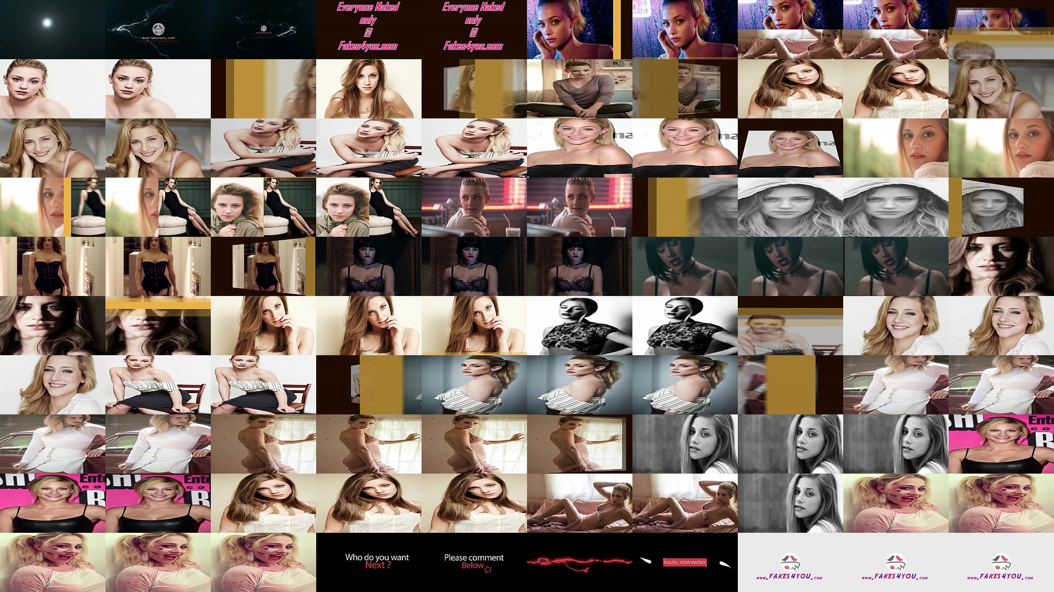 RIVERDALE Lily Reinhart JERK OFF CHALLENGE Compilation 预览图