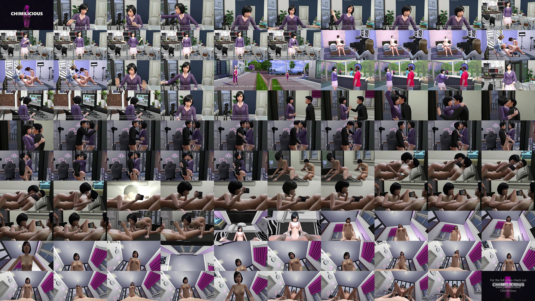 How My Girlfriend Makes Porn - sims 4 - 3D animation 预览图