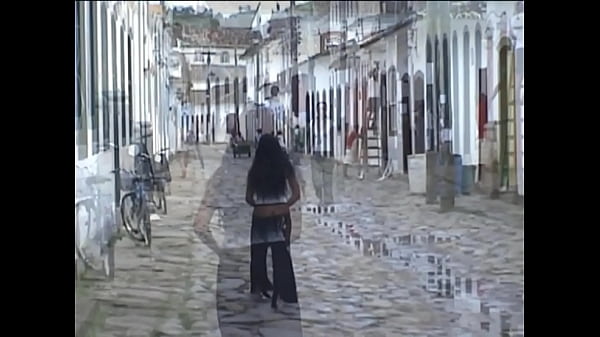 Naked in the streets of Paraty/RJ and fucking in Praça da Cidade