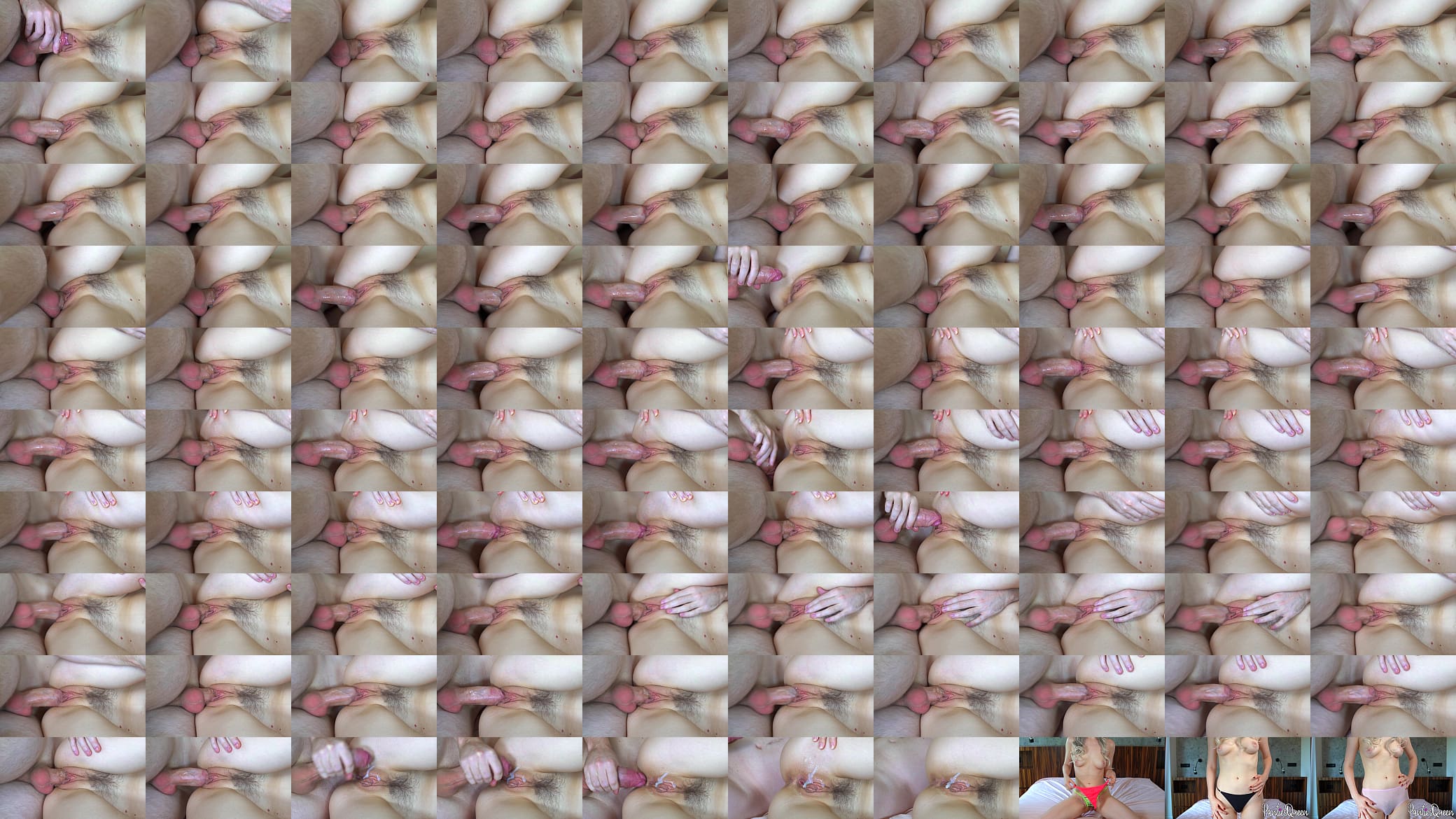 Big cumshot on meaty pussy labia 预览图