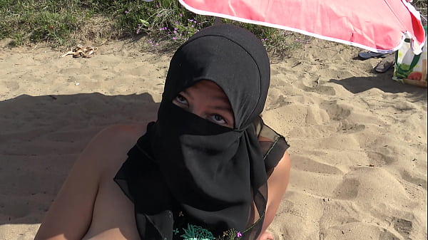 Download Video - Arab milf enjoys hardcore sex on the beach in France