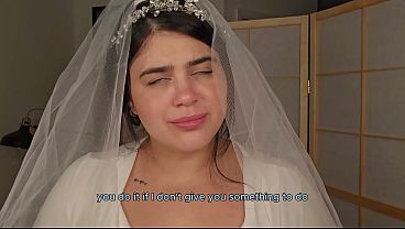 New wife locks your cock, and cucks you on your wedding night! Teaser