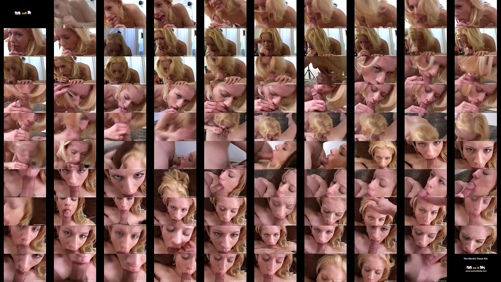 Blonde Babe Furious Intense Blowjob Fun Experience 预览图
