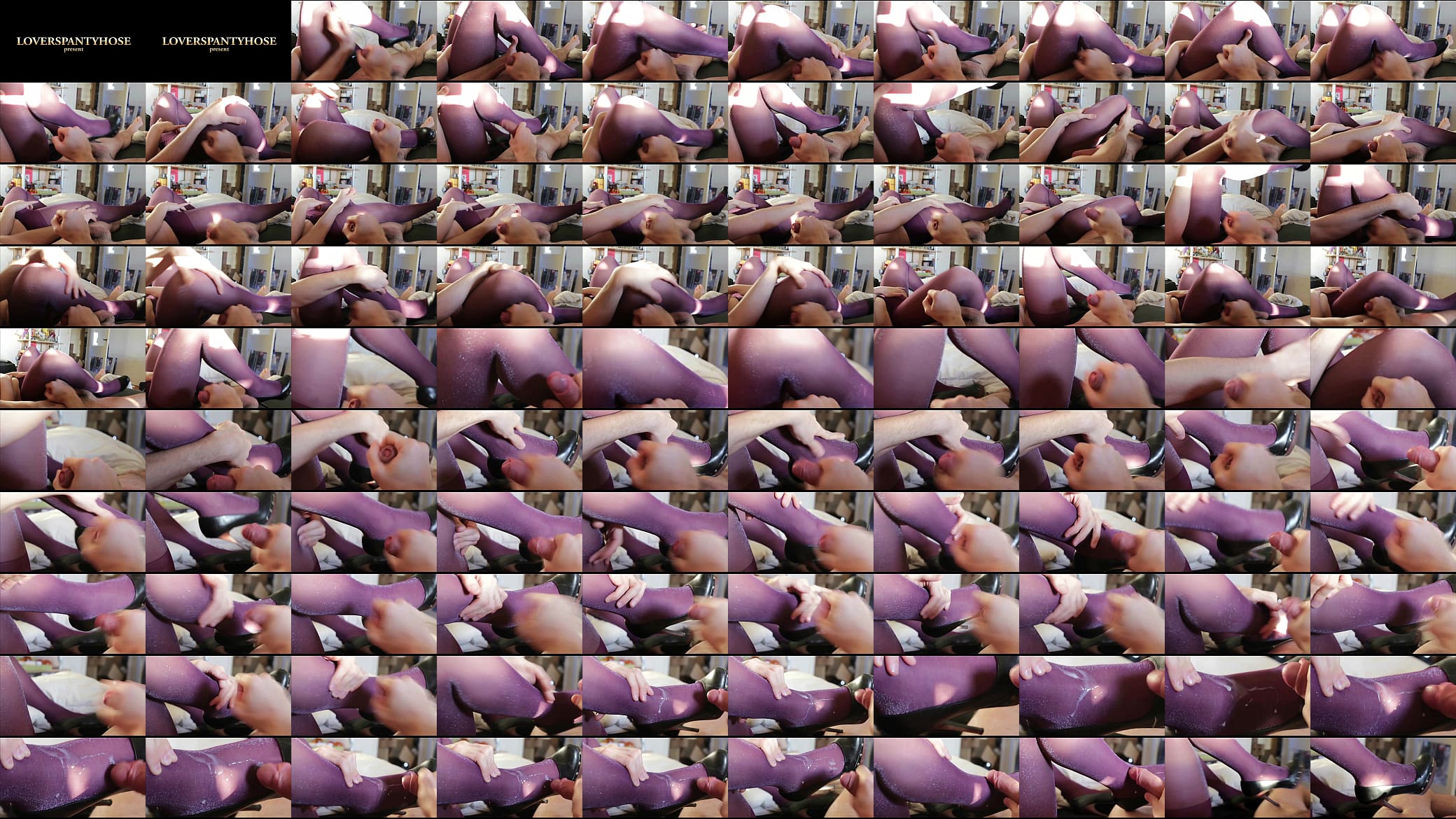 Nylonxtreme - update #28 - Cum on nylon lurex pantyhose 预览图