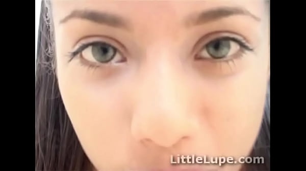 Little Lupe rubbing and Fingering Pussy