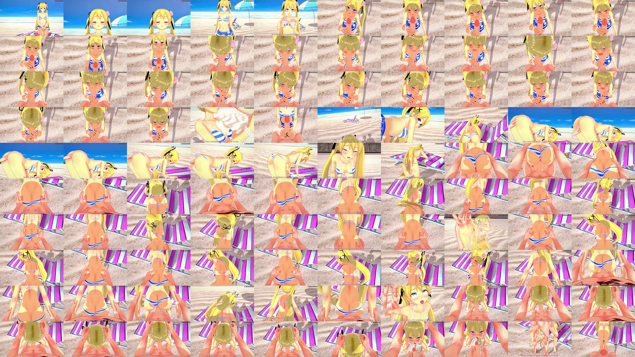 Marie Rose bikini fucking on the beach | free POV | DOA | Full &amp; POV on Sheer &amp; PTRN: Fantasyking3 预览图