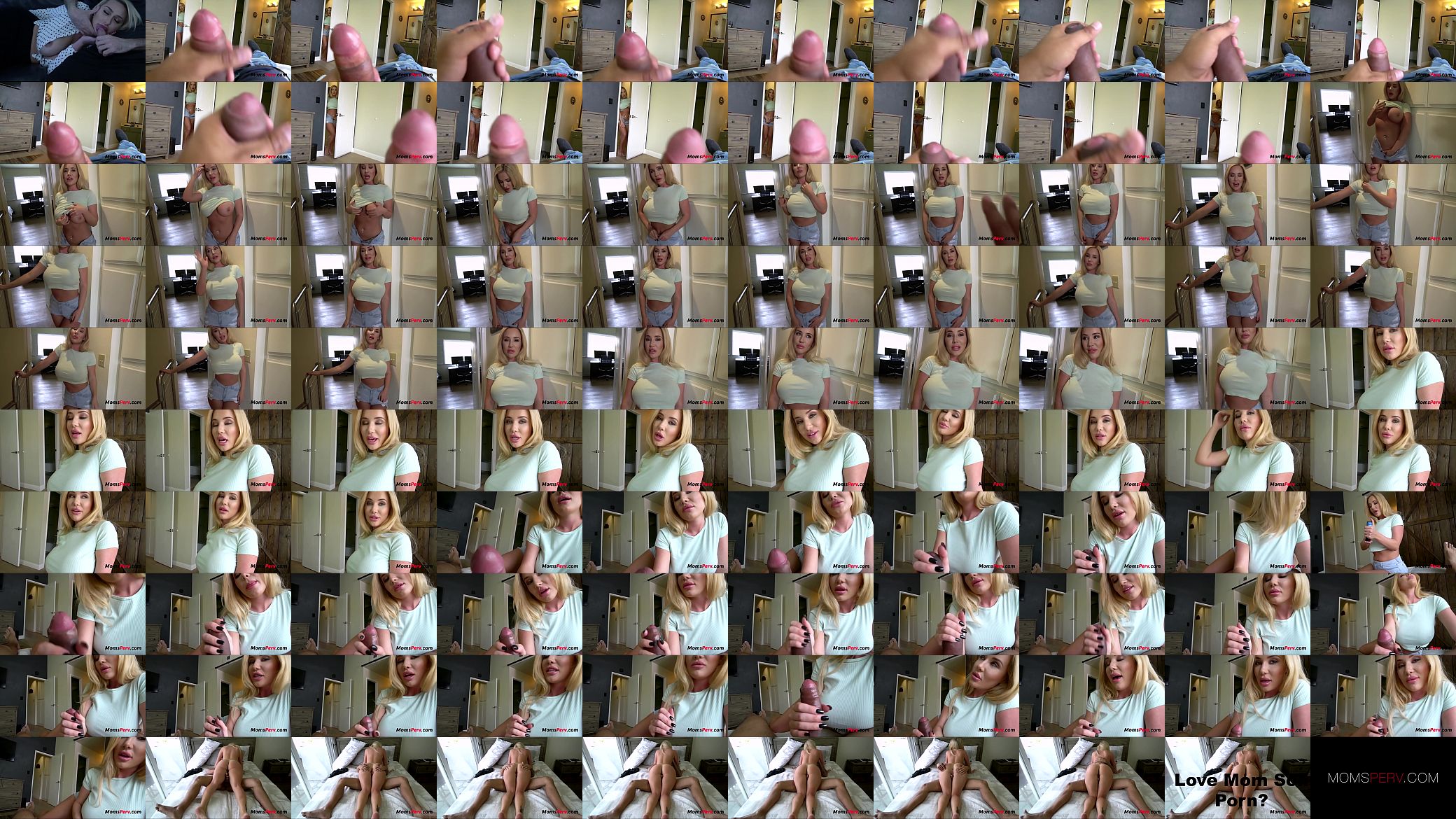 Sneaky Blonde Stepmom Caught And Punished- Savannah Bond 预览图