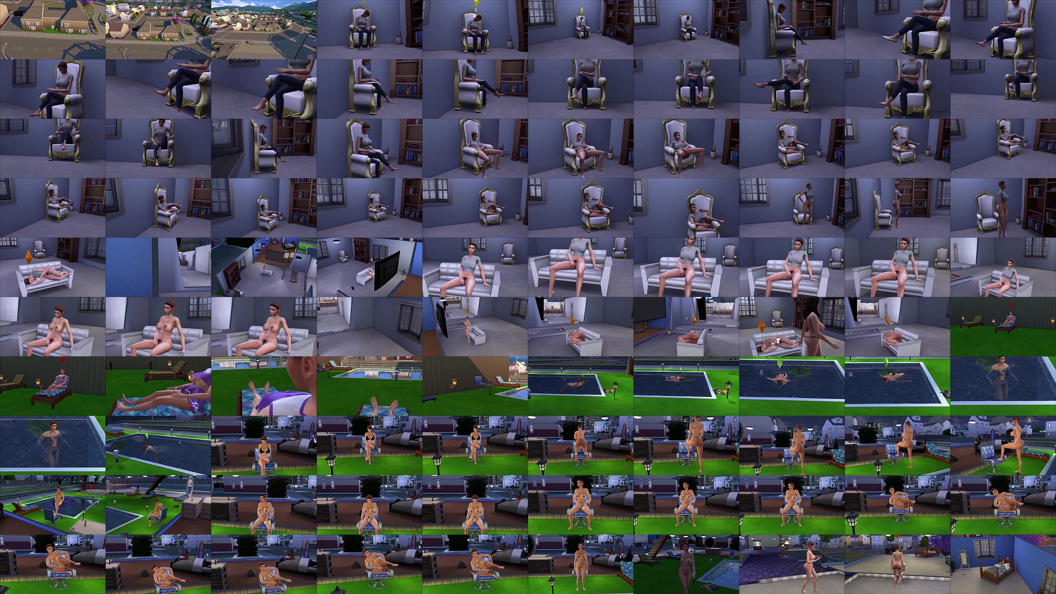 Summertime Sims 4 Saga Series Sneek Peek! Jennifer&#039;s Lazily Lounging! 预览图