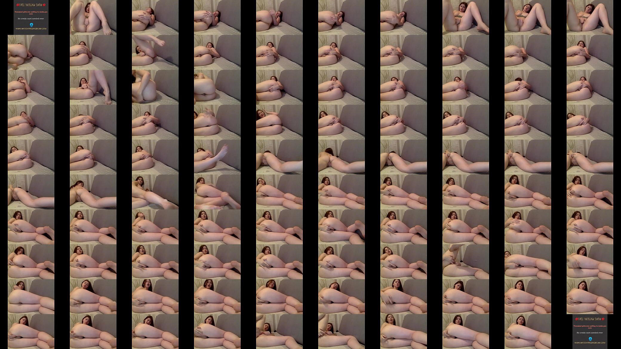 Wow fresh girl anal masturbating tease on webcam 预览图