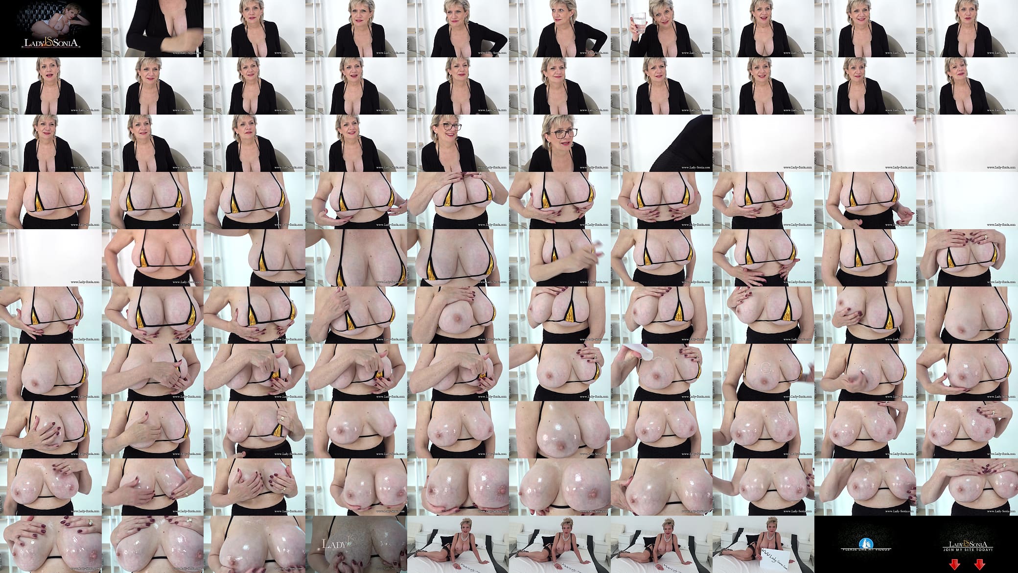 JOI from British MILF Lady Sonia in a micro bikini 预览图