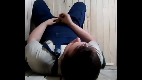 A working man with a small, flaccid penis is tr...