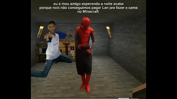 Miranha e menino gostosinho dançando