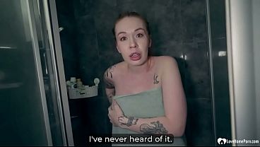 Tattooed Redhead Step-Mom Seduction and Hard Fuck