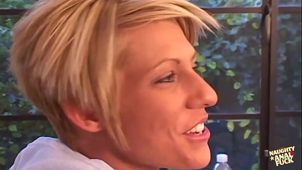 Download Video - Hot blonde Amber shows off her deepthroating skills and takes it in the ass&period;