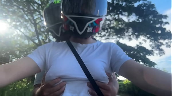 I Picked Up A Didi Client Without A Bra And He Noticed My Big Tits
